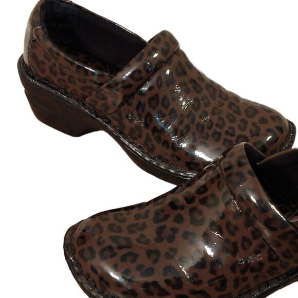 BOC Born Concept Peggy Leopard Clogs Mules - Picture 6 of 11